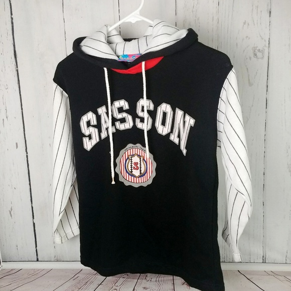 Intage Womans Med 10/12 Sasson Hoodie Sweatshirt - Picture 1 of 8